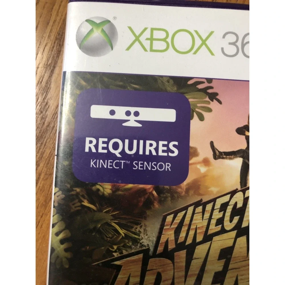 Kinect Adventures (Xbox 360, 2010) Complete with Senor Calibration Card Preowned